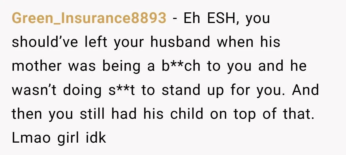 Wife Snaps At Drunk Husband, Says She’s Glad His Toxic Mom Died Before Meeting Their Baby Generated by Aubtu.biz