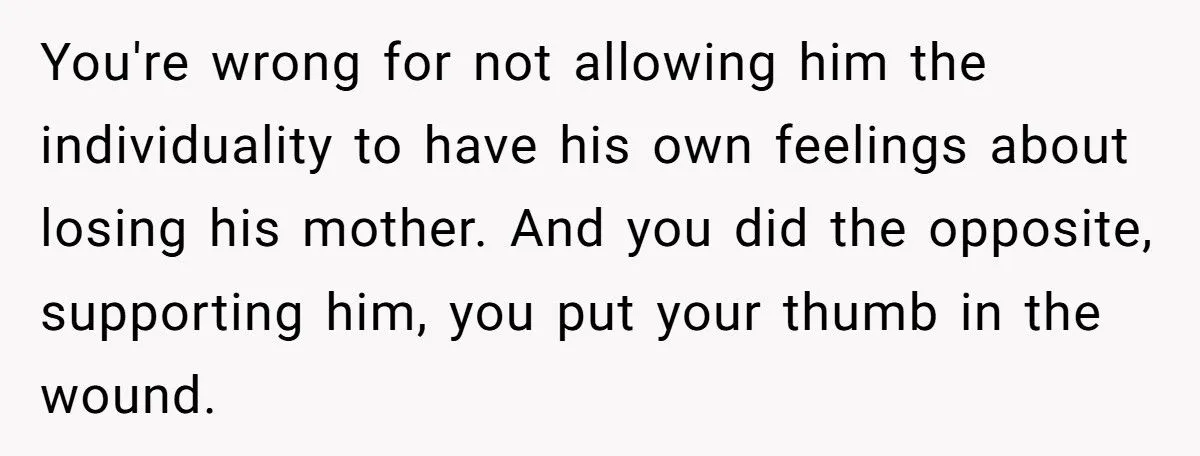 Wife Snaps At Drunk Husband, Says She’s Glad His Toxic Mom Died Before Meeting Their Baby Generated by Aubtu.biz