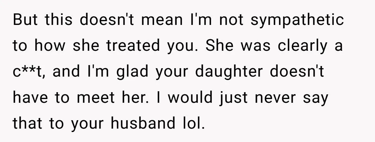 Wife Snaps At Drunk Husband, Says She’s Glad His Toxic Mom Died Before Meeting Their Baby Generated by Aubtu.biz