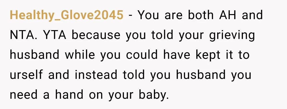 Wife Snaps At Drunk Husband, Says She’s Glad His Toxic Mom Died Before Meeting Their Baby Generated by Aubtu.biz