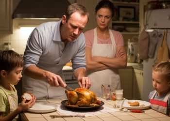 Dad Refuses To Let Kids Eat Wife’s Chicken, Serves Toasties Instead