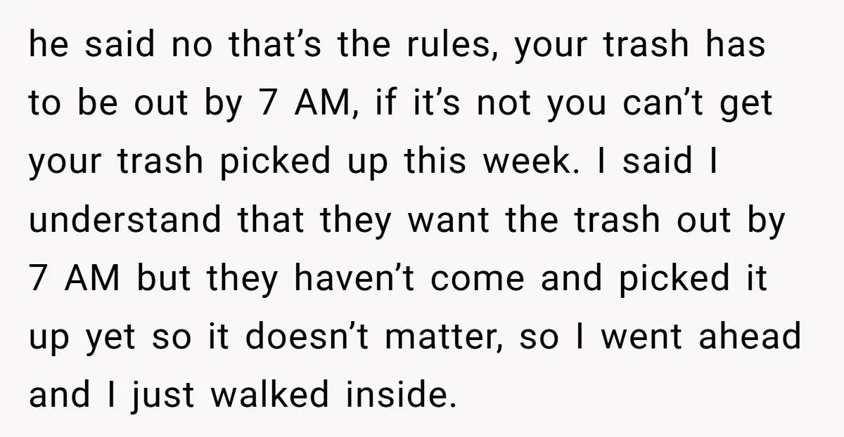 Petty Neighbor Said She Couldn’t Put Out Trash Late, So She Put His Entire Pickup On “Vacation” Generated by Aubtu.biz
