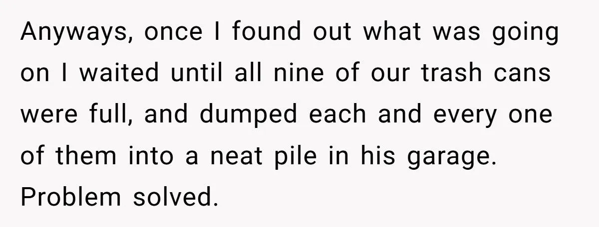 Petty Neighbor Said She Couldn’t Put Out Trash Late, So She Put His Entire Pickup On “Vacation” Generated by Aubtu.biz