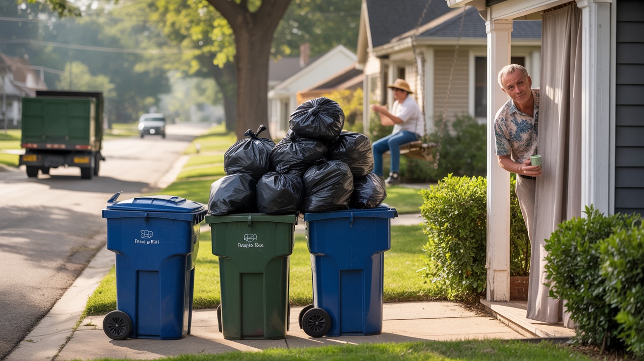 Petty Neighbor Said She Couldn’t Put Out Trash Late, So She Put His Entire Pickup On “Vacation” Petty Neighbor Said She Couldn’t Put Out Trash Late, So She Put His Entire Pickup On “Vacation”