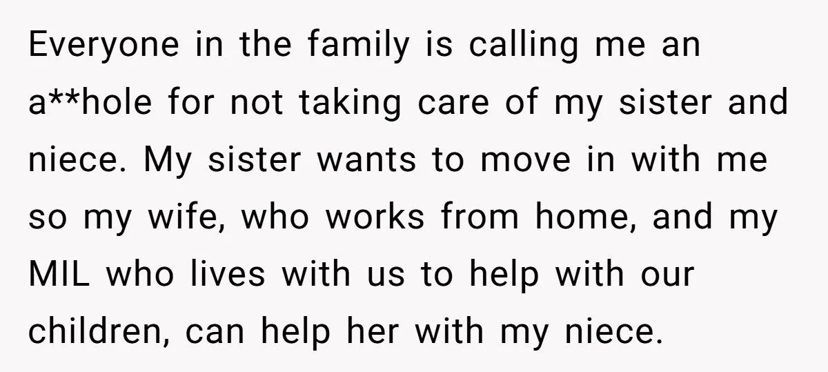 A Redditor’s Thanksgiving Explodes into Drama After Sister Asks Him to Care for Her Disabled Daughter