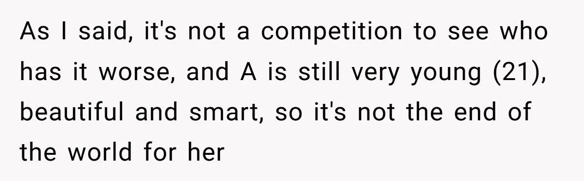 She Just Lost the Love of Her Life - Her Cousin Had the Nerve to Say It’s Not a Competition