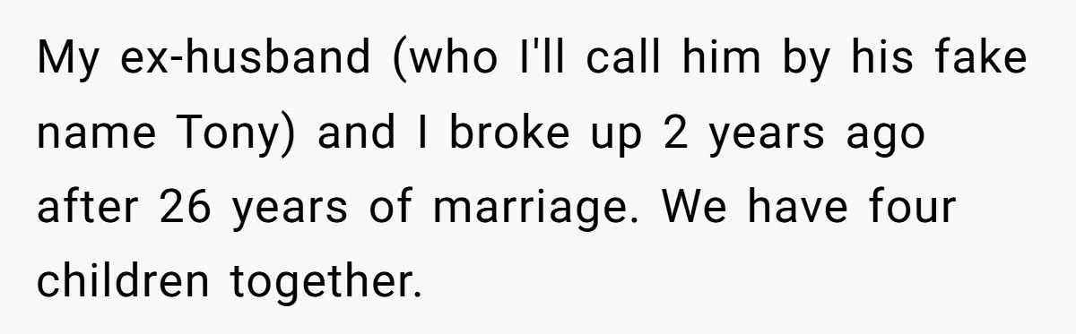 She Refuses to Drop Her Ex-Husband’s Last Name After 26 Years of Marriage