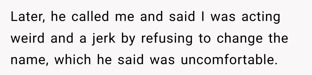 She Refuses to Drop Her Ex-Husband’s Last Name After 26 Years of Marriage