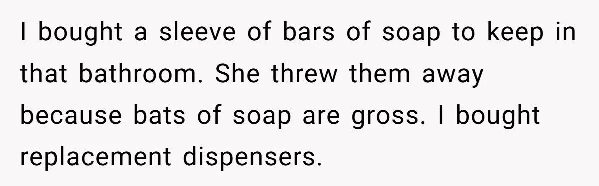 This Husband Throws Away Empty Soap Dispensers After His Wife Refuses to Refill Them – Is He the One at Fault?
