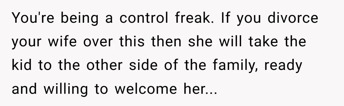 A Man Banned His Sister from Meeting His Toddler and Threatened Divorce Over Hidden Baby Photos