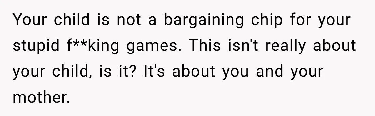 A Man Banned His Sister from Meeting His Toddler and Threatened Divorce Over Hidden Baby Photos
