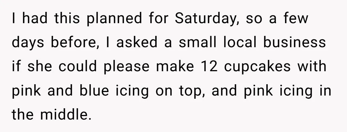 Gender Reveal Cupcakes Ruined By Dog Lead To Payment Dispute