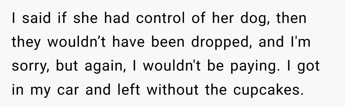 Gender Reveal Cupcakes Ruined By Dog Lead To Payment Dispute
