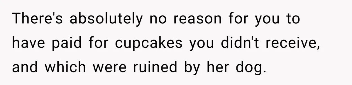 Gender Reveal Cupcakes Ruined By Dog Lead To Payment Dispute