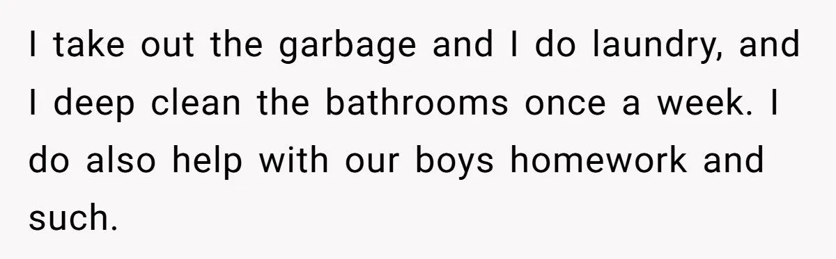 This Man Stopped Working Full-Time Just to Show His Wife How Much He Already Does at Home