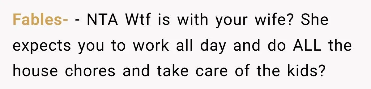 This Man Stopped Working Full-Time Just to Show His Wife How Much He Already Does at Home