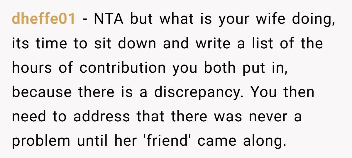 This Man Stopped Working Full-Time Just to Show His Wife How Much He Already Does at Home