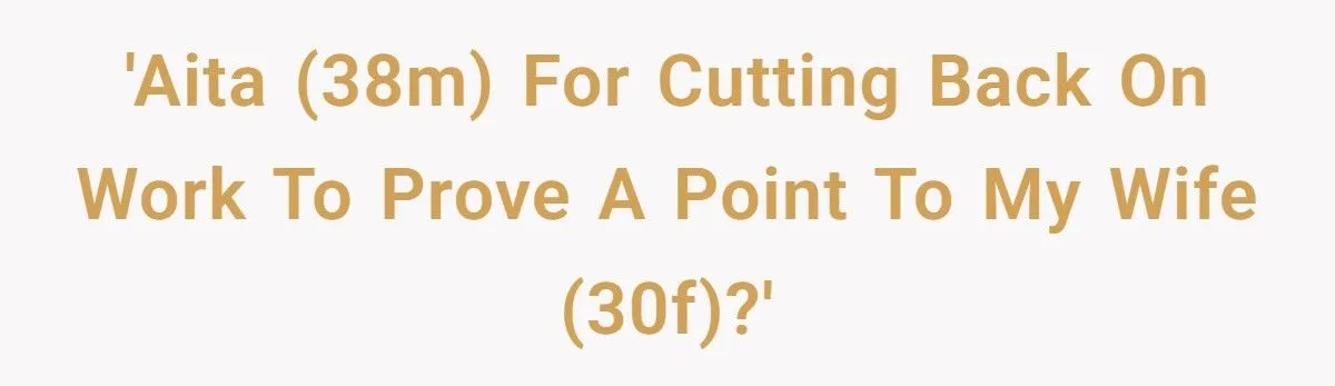 This Man Stopped Working Full-Time Just to Show His Wife How Much He Already Does at Home