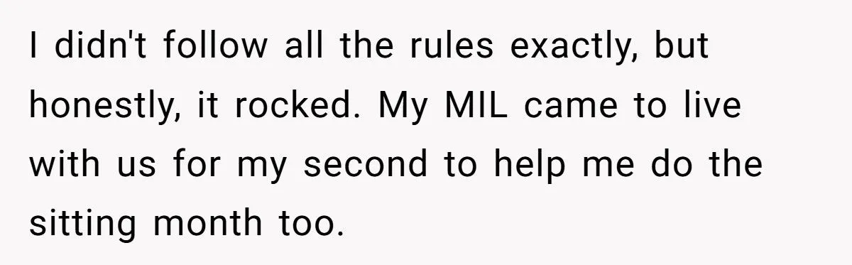 She Wanted a Month of Post-Baby Confinement - Her Husband Thought It Was “Unnecessary”
