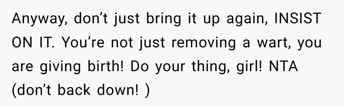 She Wanted a Month of Post-Baby Confinement - Her Husband Thought It Was “Unnecessary”