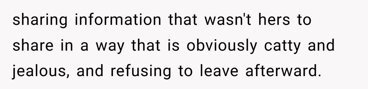 Fundraiser Host Humiliates Friend Who Outed Her Secret Job