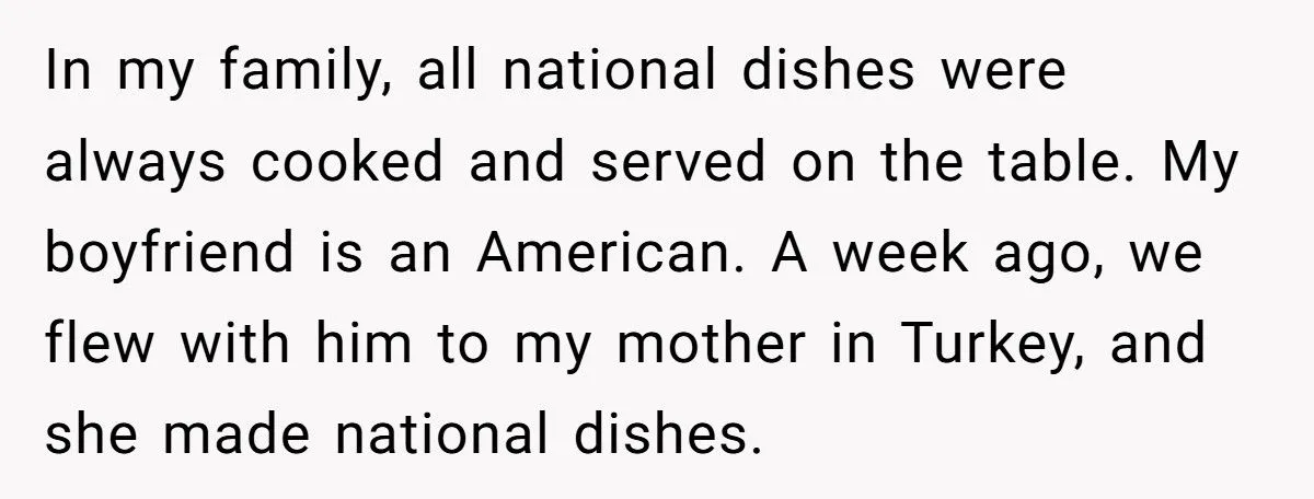 He Compared My Mom’s National Dish to Human Flesh – Now He Wants an Apology?