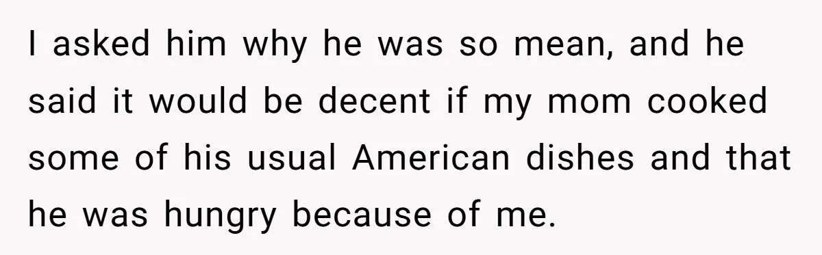 He Compared My Mom’s National Dish to Human Flesh – Now He Wants an Apology?