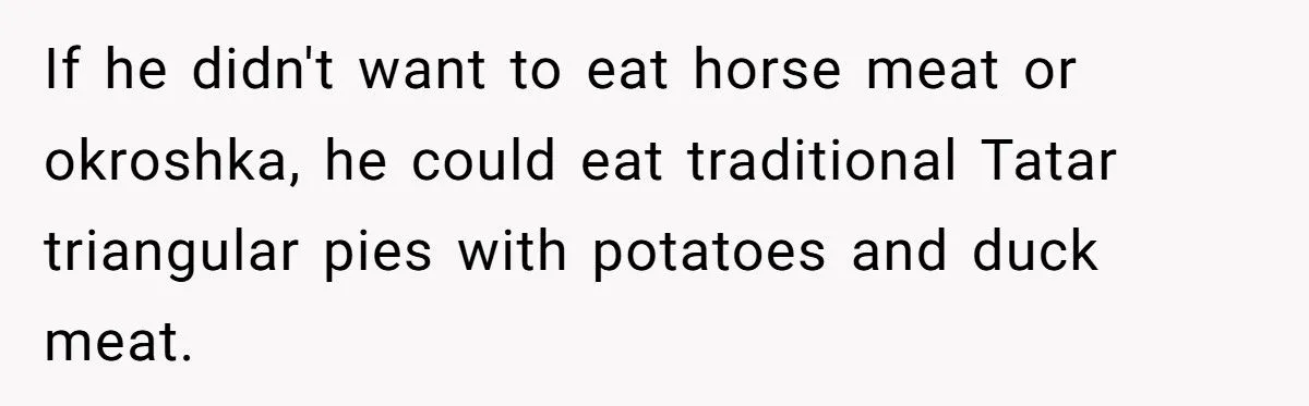 He Compared My Mom’s National Dish to Human Flesh – Now He Wants an Apology?