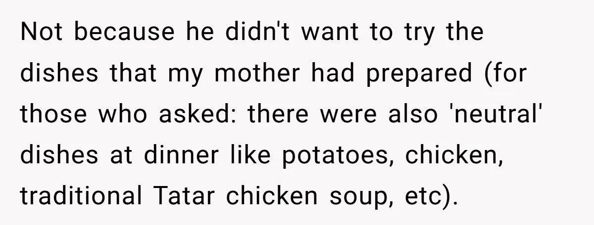 He Compared My Mom’s National Dish to Human Flesh – Now He Wants an Apology?