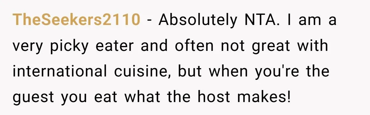 He Compared My Mom’s National Dish to Human Flesh – Now He Wants an Apology?