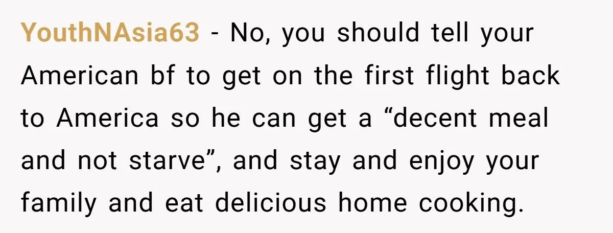 He Compared My Mom’s National Dish to Human Flesh – Now He Wants an Apology?