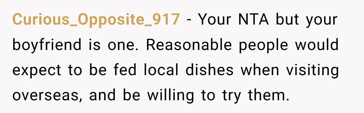 He Compared My Mom’s National Dish to Human Flesh – Now He Wants an Apology?