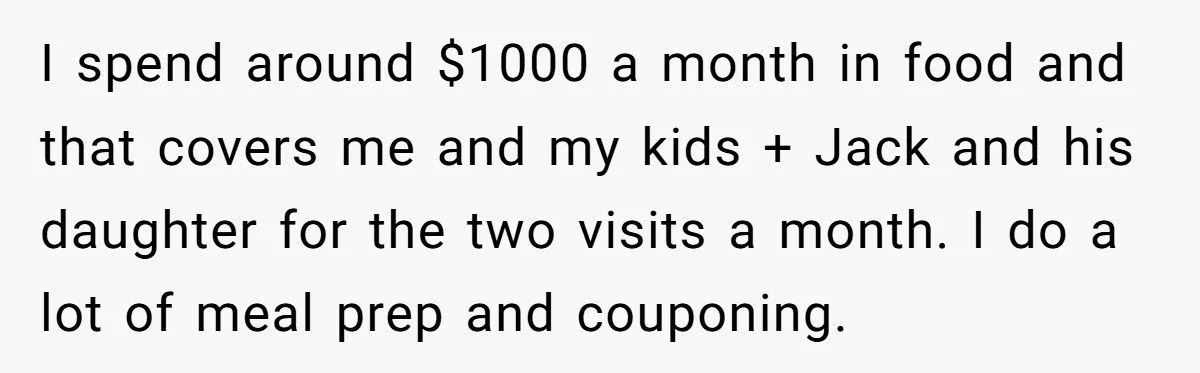 Woman Sends Boyfriend a $1,000 Bill After He and His Daughter Ate Nearly All Her Family’s Food