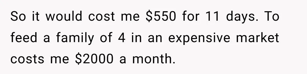 Woman Sends Boyfriend a $1,000 Bill After He and His Daughter Ate Nearly All Her Family’s Food