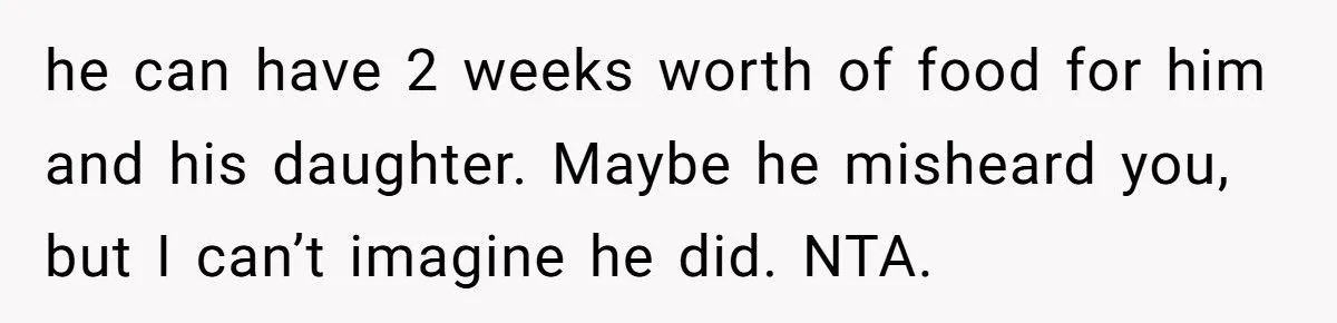 Woman Sends Boyfriend a $1,000 Bill After He and His Daughter Ate Nearly All Her Family’s Food