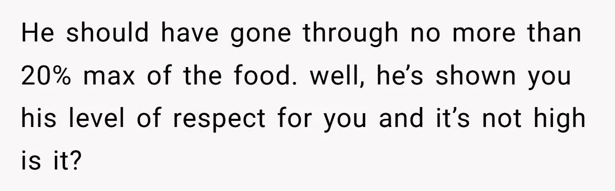 Woman Sends Boyfriend a $1,000 Bill After He and His Daughter Ate Nearly All Her Family’s Food