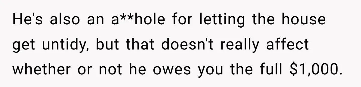 Woman Sends Boyfriend a $1,000 Bill After He and His Daughter Ate Nearly All Her Family’s Food