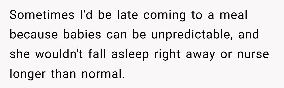 A New Mom’s Topless Table Stunt Shut Down Her MIL’s Dinner Demands