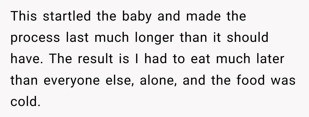 A New Mom’s Topless Table Stunt Shut Down Her MIL’s Dinner Demands