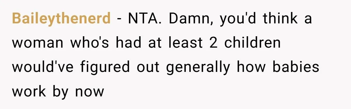 A New Mom’s Topless Table Stunt Shut Down Her MIL’s Dinner Demands