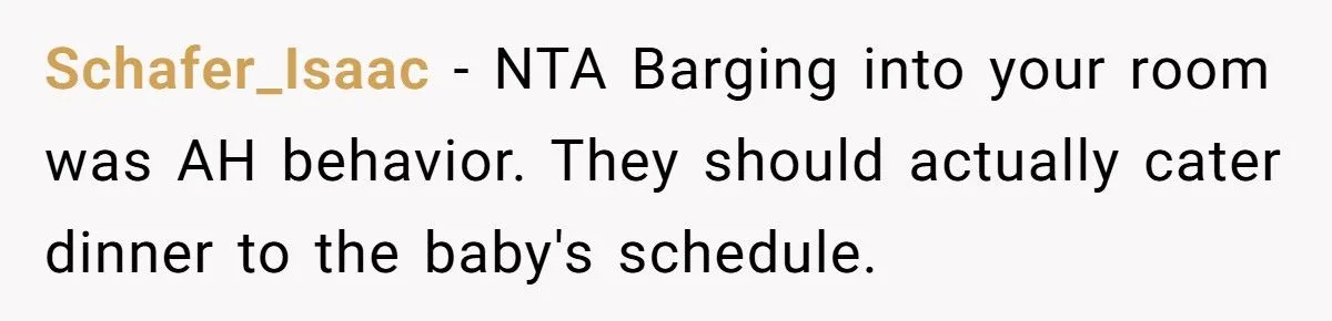 A New Mom’s Topless Table Stunt Shut Down Her MIL’s Dinner Demands