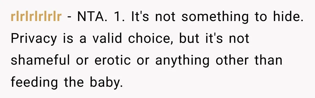 A New Mom’s Topless Table Stunt Shut Down Her MIL’s Dinner Demands