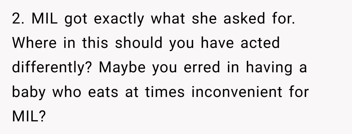 A New Mom’s Topless Table Stunt Shut Down Her MIL’s Dinner Demands