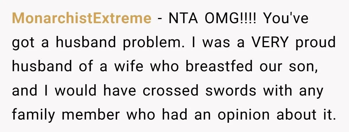 A New Mom’s Topless Table Stunt Shut Down Her MIL’s Dinner Demands