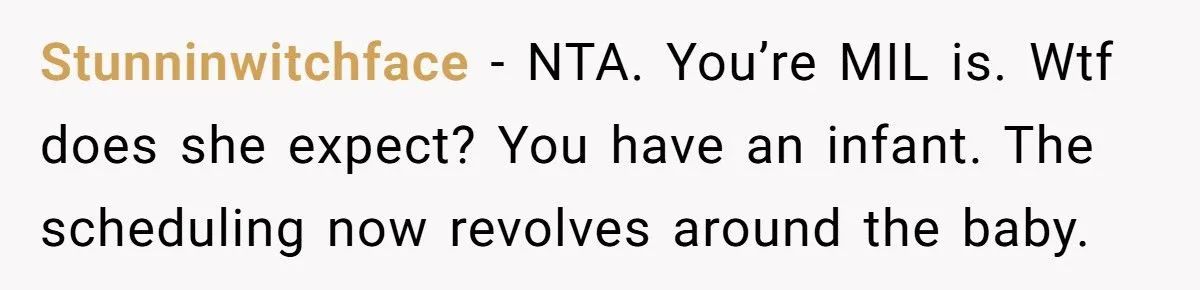 A New Mom’s Topless Table Stunt Shut Down Her MIL’s Dinner Demands