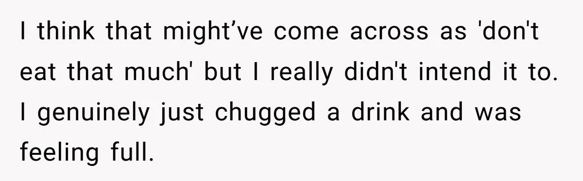 Woman Accused of Being Fatphobic at Her Best Friend’s Birthday After Simply Saying She Wasn’t Hungry