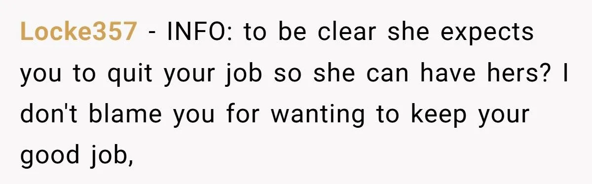 Husband Tells Wife to Forget Her Career Dreams Because His Job Pays the Bills