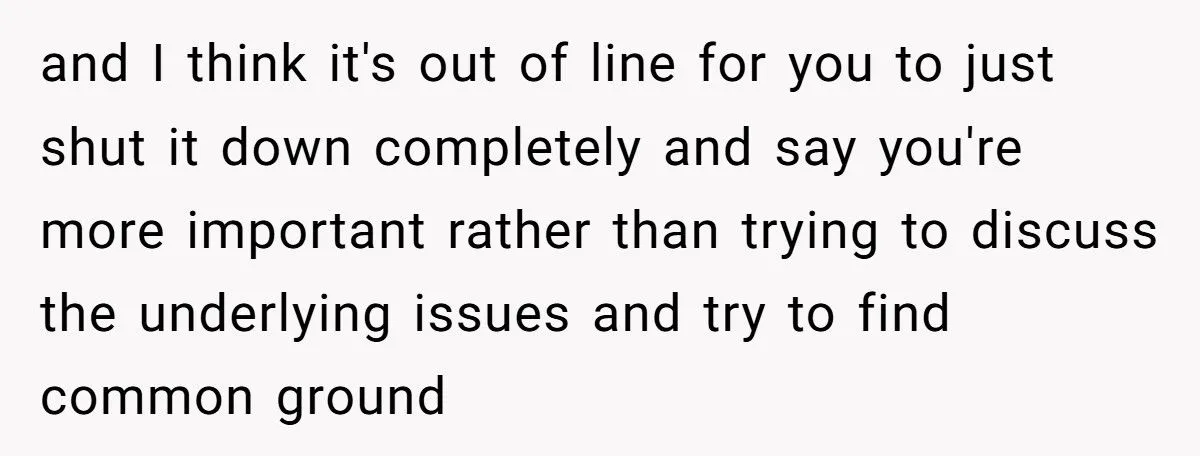 Husband Tells Wife to Forget Her Career Dreams Because His Job Pays the Bills