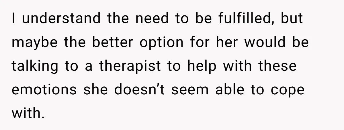 Husband Tells Wife to Forget Her Career Dreams Because His Job Pays the Bills