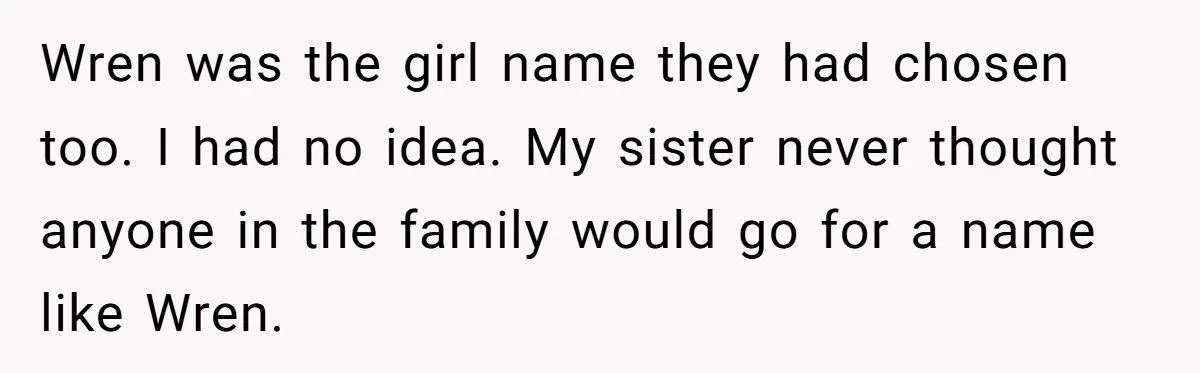She Chose to Keep Her Daughter’s Name Despite Her Sister Hoping to Use It One Day